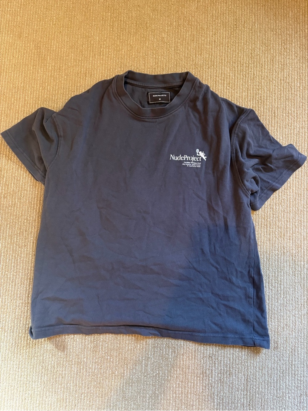 Nude Project Grey/Black Certified Winners Club T-Shirt